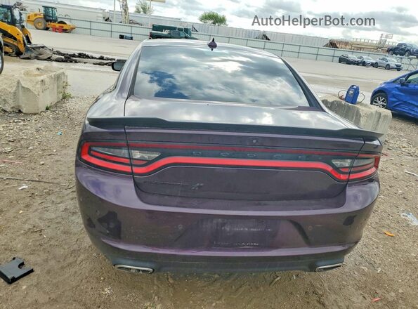 2C3CDXJGXNH162747 2022 DODGE CHARGER Purple Widok z tyłu