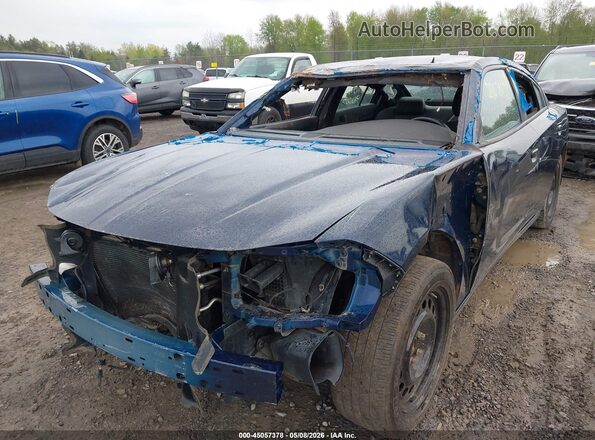 2C3CDXKG1MH648960 2021 DODGE CHARGER Синий Вид спереди