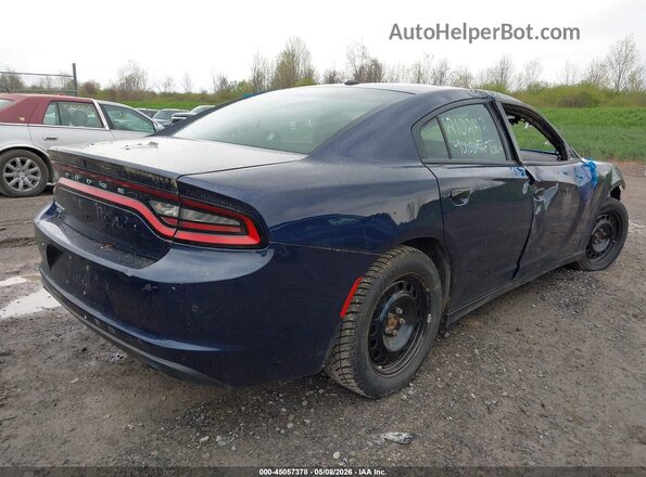 2C3CDXKG1MH648960 2021 DODGE CHARGER Синий Задняя правая четверть