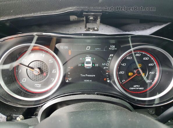 2C3CDXKG3PH608738 2023 DODGE CHARGER Серый Вид щитка приборов