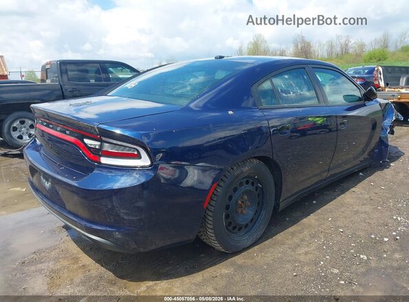 2C3CDXKG5MH554080 2021 DODGE CHARGER Dark Blue Задняя правая четверть