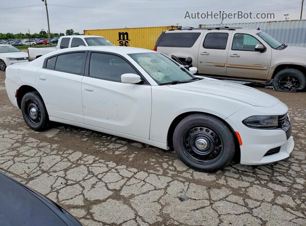 2C3CDXKG5MH668886 2021 DODGE CHARGER Белый Передняя правая четверть