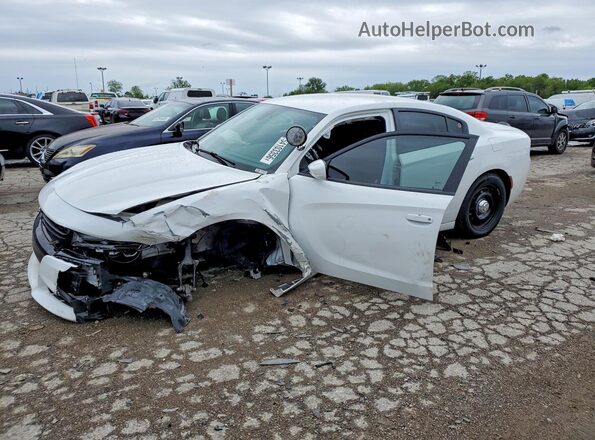 2C3CDXKG5MH668886 2021 DODGE CHARGER Белый Передняя левая четверть