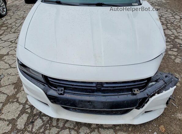 2C3CDXKG5MH668886 2021 DODGE CHARGER Белый Вид задней части салона