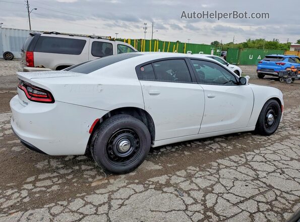 2C3CDXKG5MH668886 2021 DODGE CHARGER Белый Задняя правая четверть