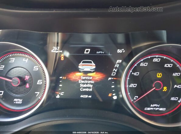 2C3CDXKT1KH533138 2019 DODGE CHARGER Gray უკანა სავარძლების ხედი