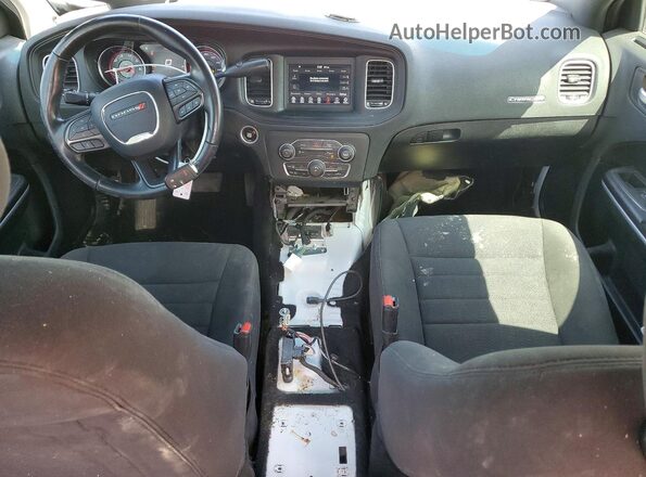 2C3CDXKT2LH186923 2020 DODGE CHARGER White წინა პანელის ხედი