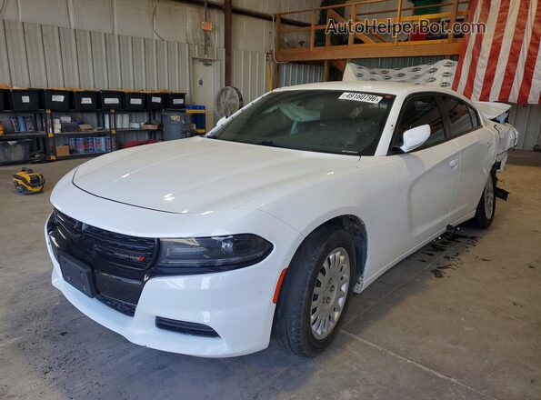 2C3CDXKT2LH186923 2020 DODGE CHARGER White წინა მარცხენა ხედი სამი მეოთხედიდან