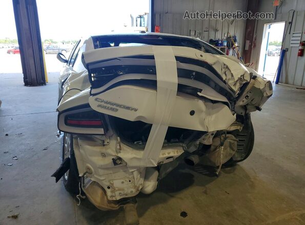 2C3CDXKT2LH186923 2020 DODGE CHARGER White უკანა ხედი