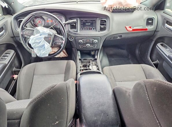 2C3CDXKT4KH736928 2019 DODGE CHARGER Black Dashboard view