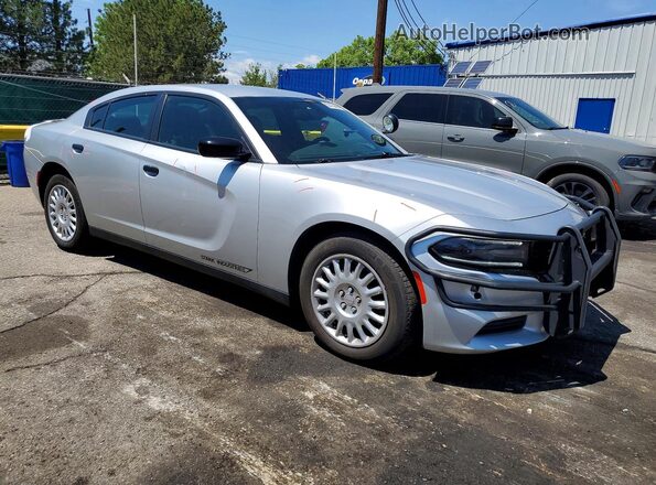 2C3CDXKT5HH655302 2017 DODGE CHARGER Silver წინა მარჯვენა