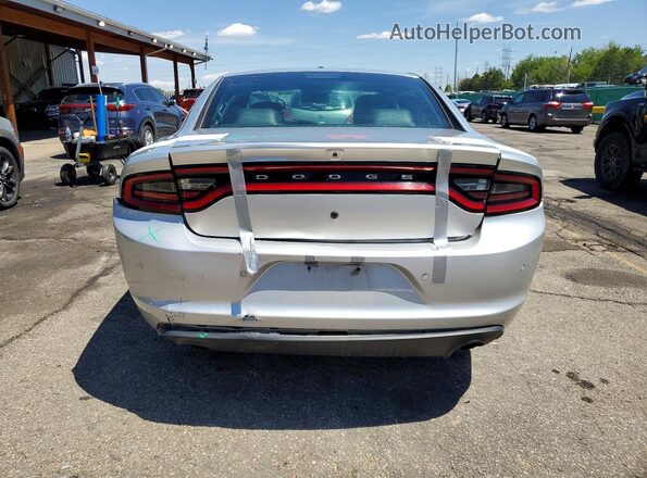 2C3CDXKT5HH655302 2017 DODGE CHARGER Silver უკანა ხედი