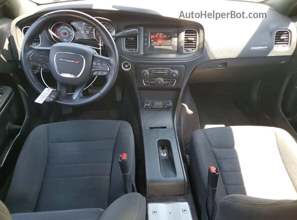 2C3CDXKT5HH655302 2017 DODGE CHARGER Silver წინა პანელის ხედი