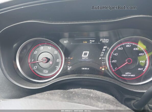 2C3CDXKT7GH268166 2016 DODGE CHARGER White Вид задніх сидінь