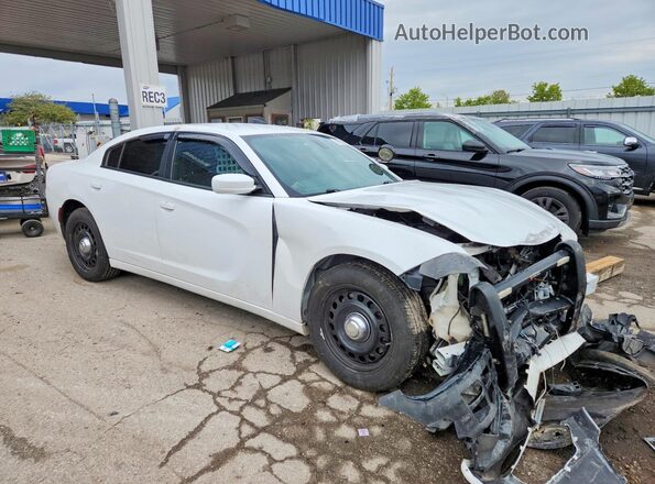 2C3CDXKT8JH249133 2018 DODGE CHARGER White Front right