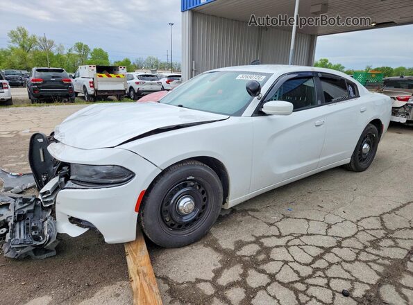 2C3CDXKT8JH249133 2018 DODGE CHARGER White Front left