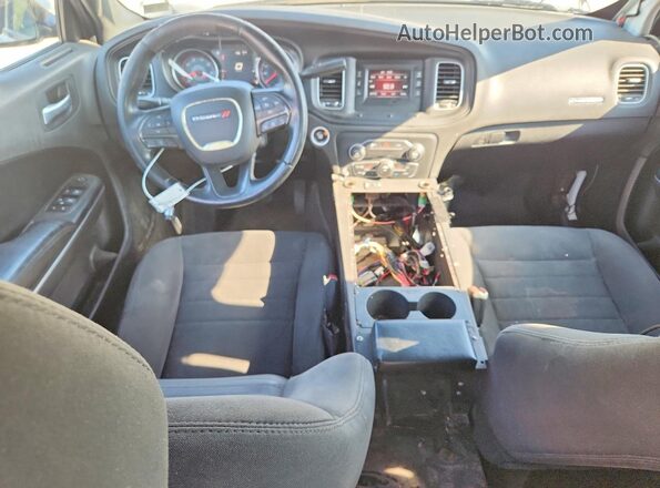 2C3CDXKT9GH341988 2016 DODGE CHARGER Белый Вид панели приборов