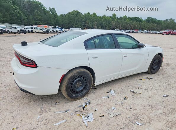 2C3CDXKT9GH341988 2016 DODGE CHARGER Белый Задняя правая четверть