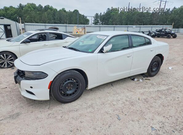 2C3CDXKT9GH341988 2016 DODGE CHARGER Белый Передняя левая четверть