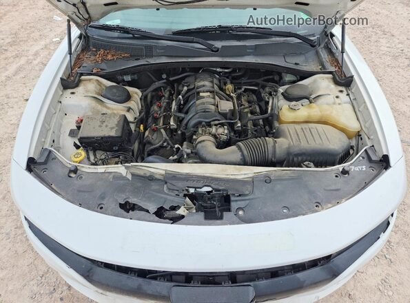 2C3CDXKT9GH341988 2016 DODGE CHARGER Белый Вид задней части салона