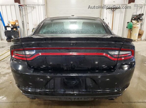 2C3CDXKT9KH622813 2019 DODGE CHARGER Черный Вид сзади