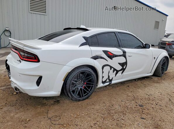 2C3CDXL90KH571754 2019 DODGE CHARGER Белый Задняя правая четверть