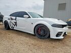 2019 Dodge Charger Srt Hellcat Белый vin: 2C3CDXL90KH571754