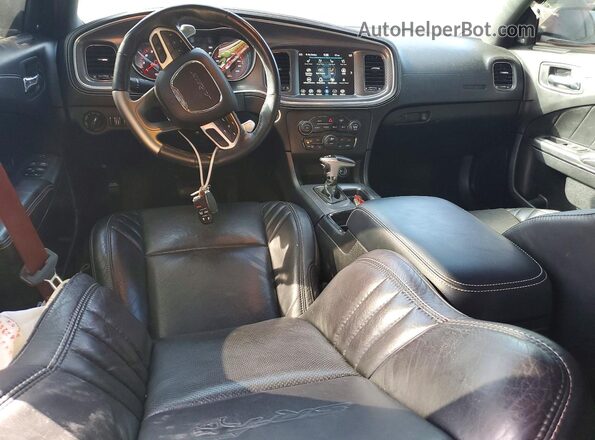 2C3CDXL90NH159080 2022 DODGE CHARGER Gray Widok deski rozdzielczej