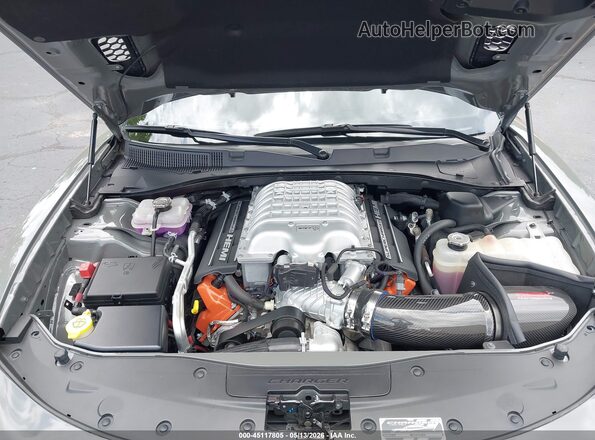 2C3CDXL93PH557984 2023 DODGE CHARGER Серый Вид сзади