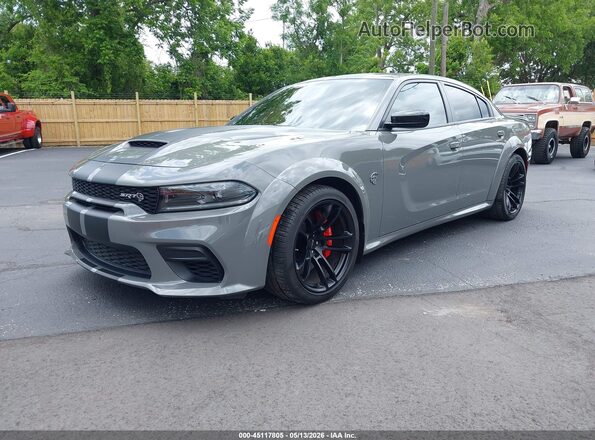 2C3CDXL93PH557984 2023 DODGE CHARGER Серый Передняя левая четверть
