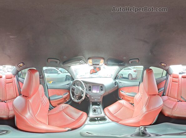 2C3CDXL9XNH195178 2022 DODGE CHARGER Красный Панорамный вид салона 360°