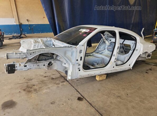 2C3CDXL9XNH210312 2022 DODGE CHARGER White წინა მარცხენა ხედი სამი მეოთხედიდან