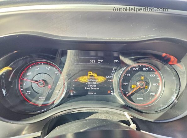 2C3CDXMG2LH145630 2020 DODGE CHARGER Белый Вид щитка приборов