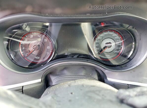 2C3CDXMG4NH265139 2022 DODGE CHARGER Silver Вид щитка приладів