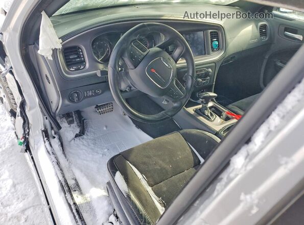 2C3CDXMG4NH265139 2022 DODGE CHARGER Silver Вид панелі приладів