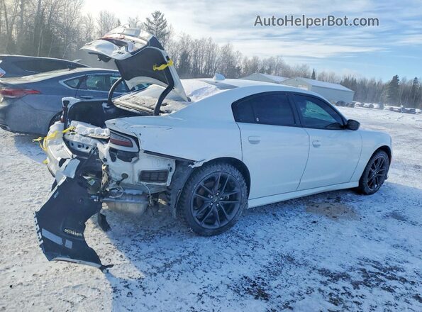 2C3CDXMG4PH599478 2023 DODGE CHARGER White Rear right