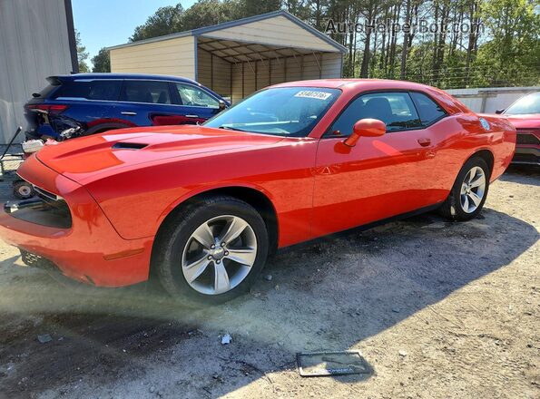 2C3CDZAG0JH242175 2018 DODGE CHALLENGER Оранжевый Передняя левая четверть
