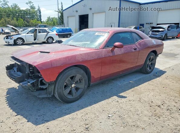 2C3CDZAG0MH571608 2021 DODGE CHALLENGER Burgundy Przód lewy