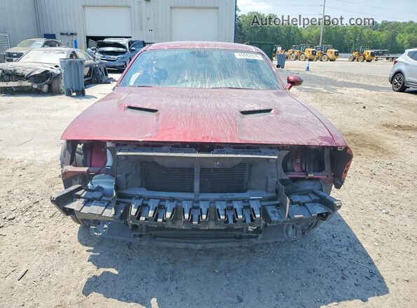 2C3CDZAG0MH571608 2021 DODGE CHALLENGER Burgundy Widok z przodu