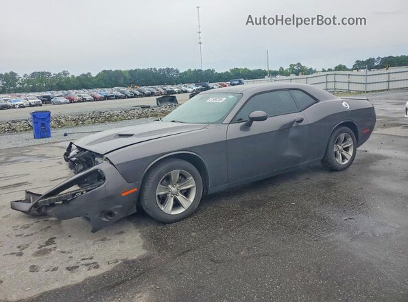 2C3CDZAG1KH731847 2019 DODGE CHALLENGER Серый Передняя левая четверть