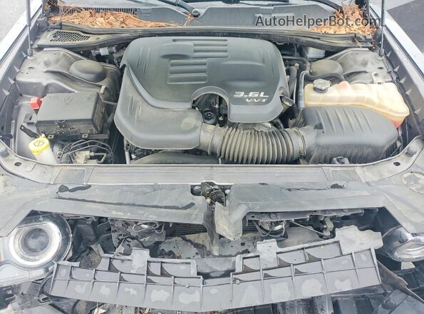 2C3CDZAG1KH731847 2019 DODGE CHALLENGER Серый Вид задней части салона