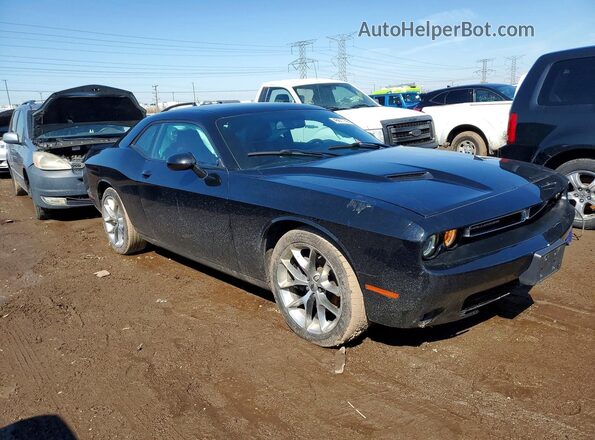 2C3CDZAG1LH191529 2020 DODGE CHALLENGER Black Przód prawy