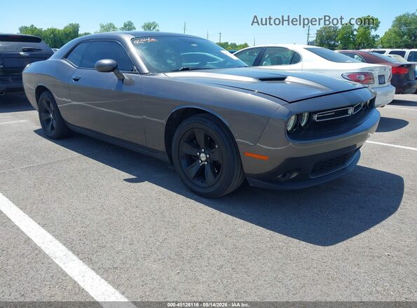 2C3CDZAG2GH137324 2016 DODGE CHALLENGER Серый Передняя правая четверть
