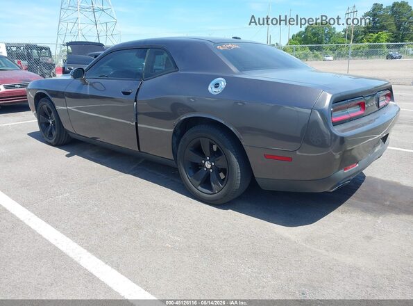 2C3CDZAG2GH137324 2016 DODGE CHALLENGER Серый Задняя левая четверть