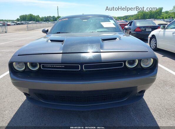 2C3CDZAG2GH137324 2016 DODGE CHALLENGER Серый Вид щитка приборов