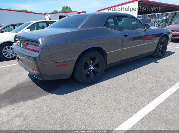 2C3CDZAG2GH137324 2016 DODGE CHALLENGER Серый Задняя правая четверть
