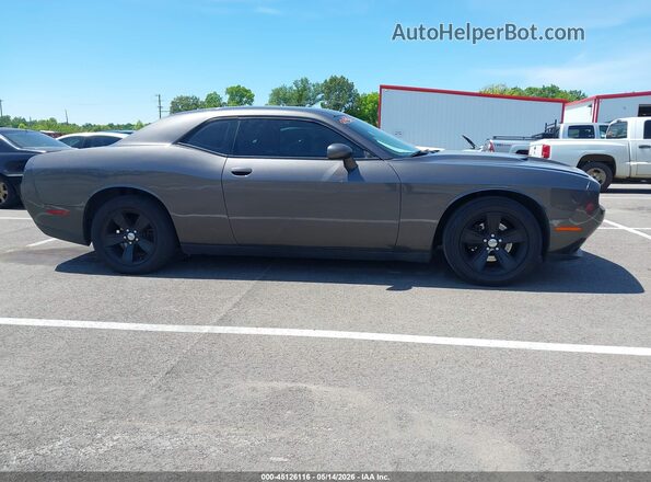 2C3CDZAG2GH137324 2016 DODGE CHALLENGER Серый Вид задней части салона