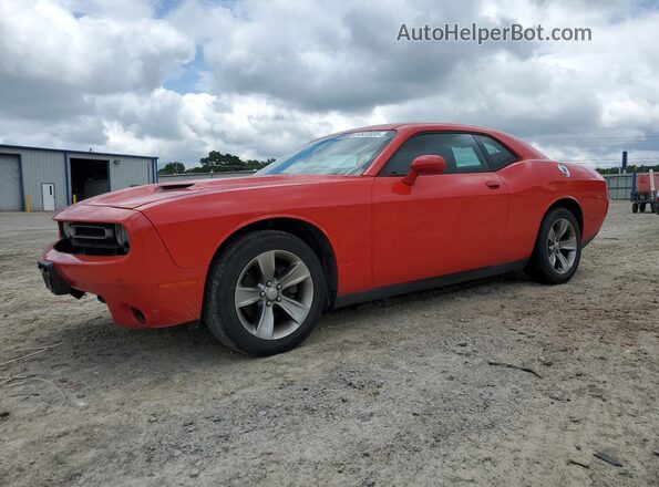 2C3CDZAG2GH209512 2016 DODGE CHALLENGER Красный Передняя левая четверть