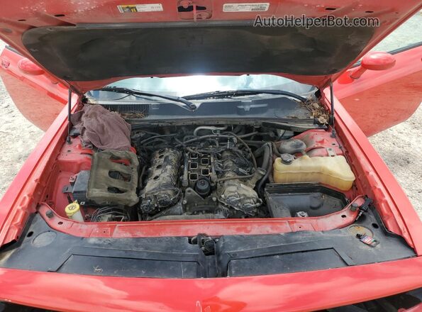 2C3CDZAG2GH209512 2016 DODGE CHALLENGER Красный Вид задней части салона