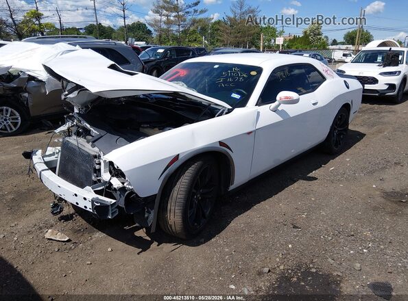 2C3CDZAG2HH509049 2017 DODGE CHALLENGER Белый Передняя левая четверть
